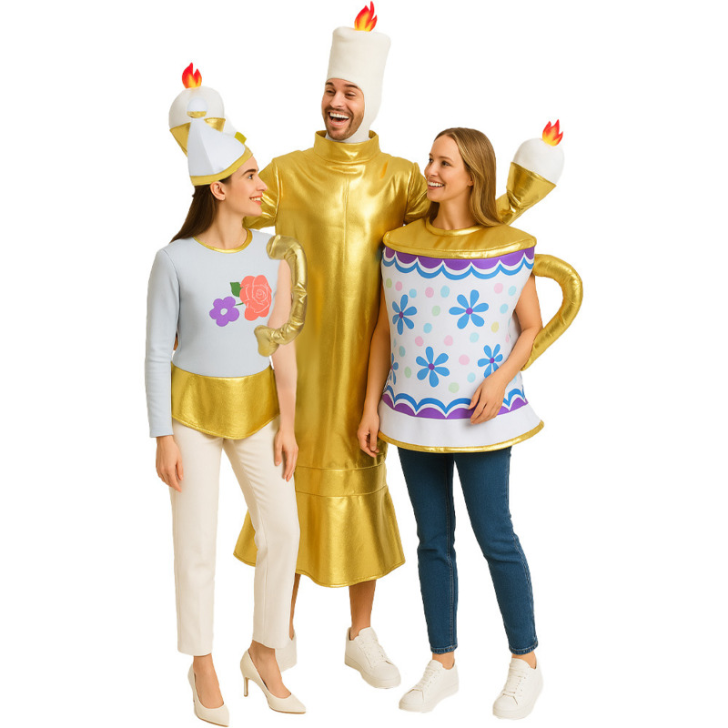 Holiday Candle Set - Costume da Cosplay di Halloween, Abito