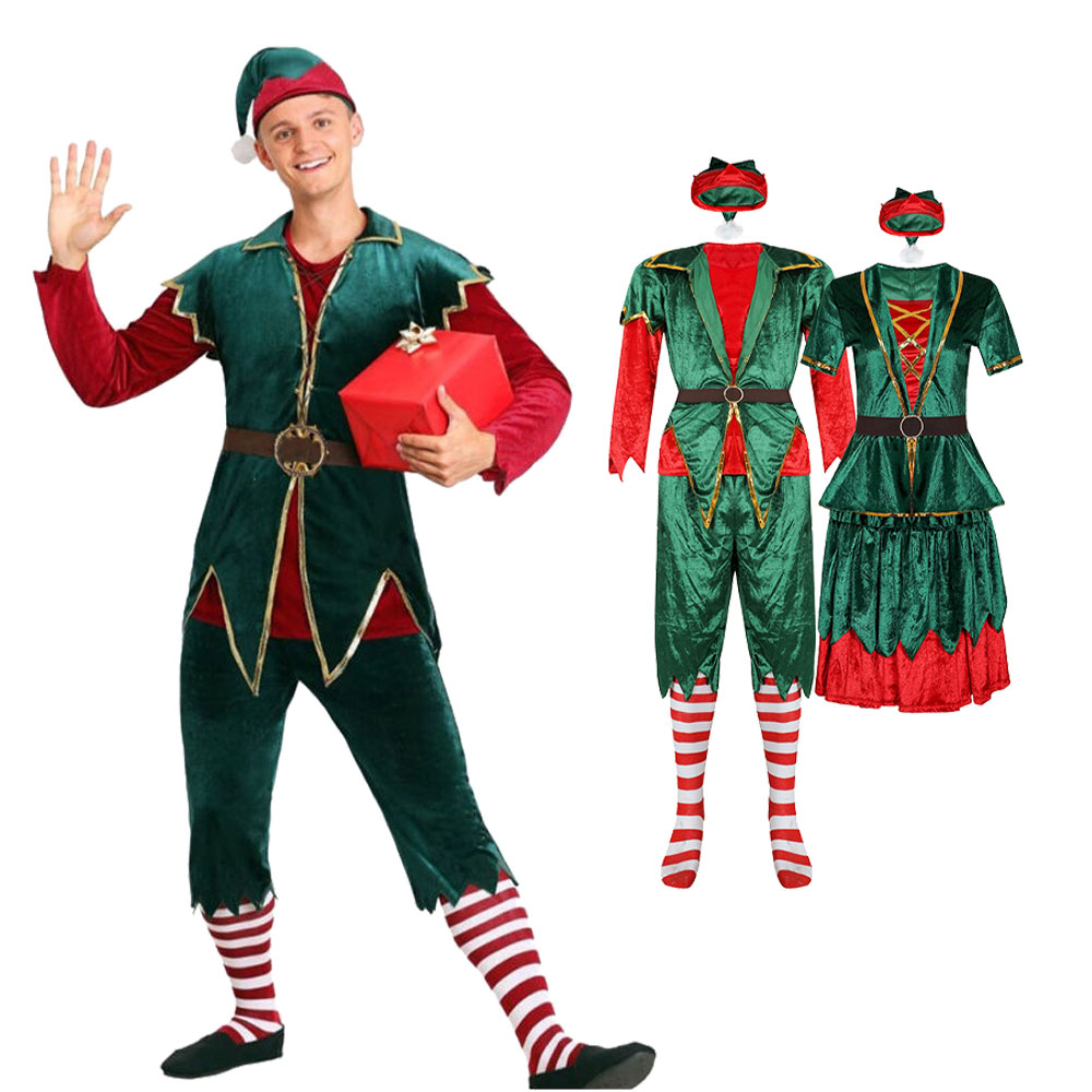 Elf Costume Christmas - Costume da Babbo Natale di Natale