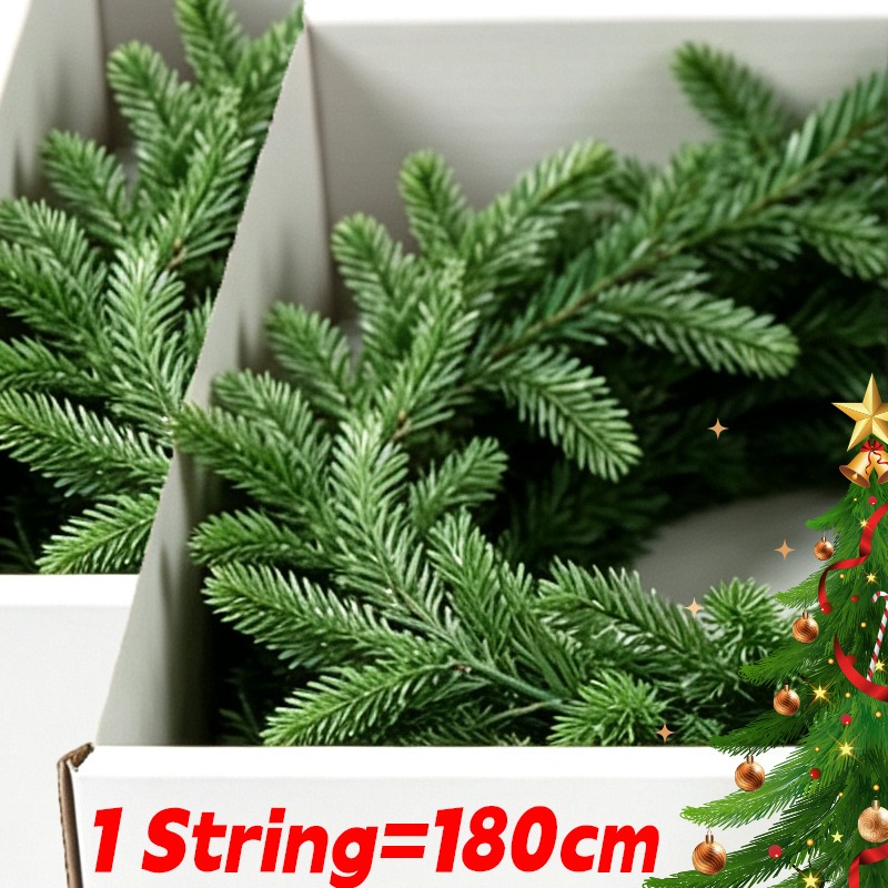 Christmas Tree Artificial - Foglie di Pino Artificiali per Natale,