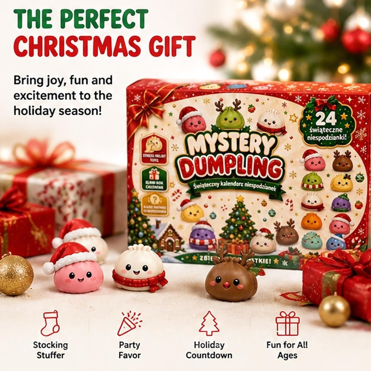 Advent Calendar Gift - Calendario dell'Avvento di Natale 24 Scatole