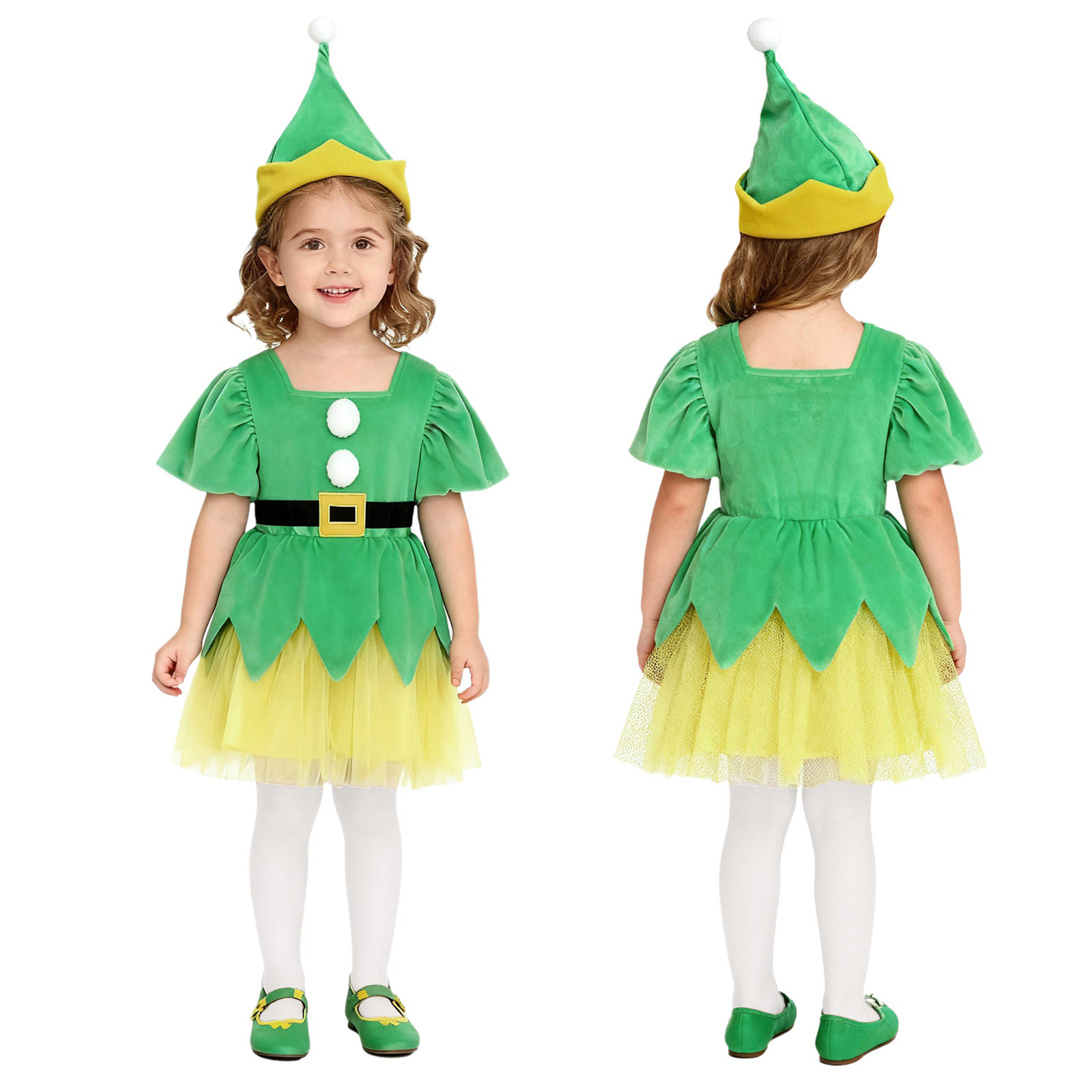 Elf Costume Christmas - Costume cosplay da elfo delle fate