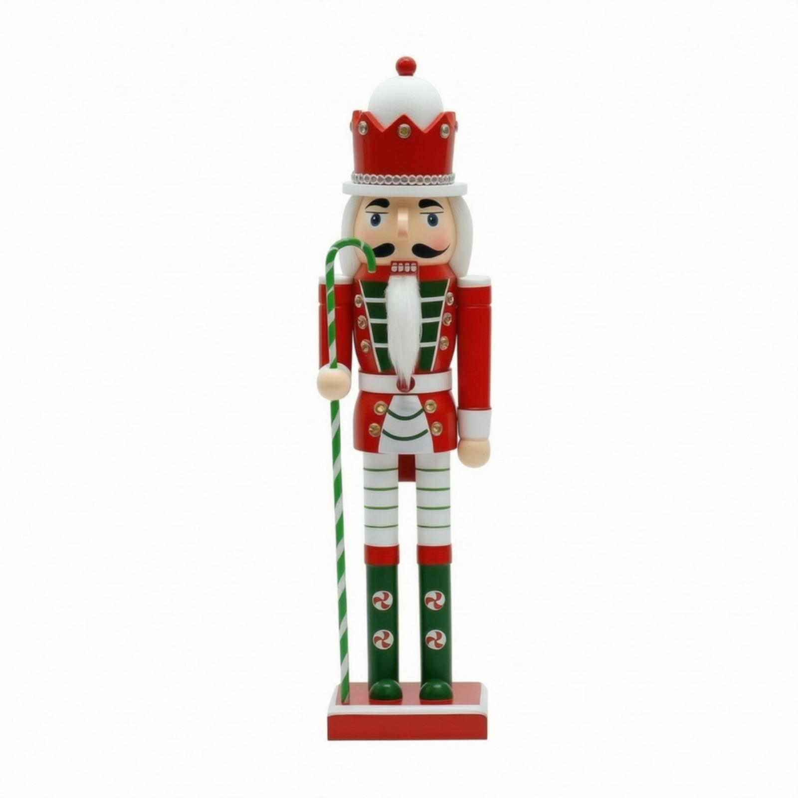 Nutcracker Figurine - Schiaccianoci Natalizio da Tavolo, Statuetta Decorativa
