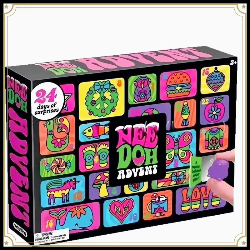 Advent Calendar Gift - Calendario dell'Avvento NeeDoh 2026, Regalo per
