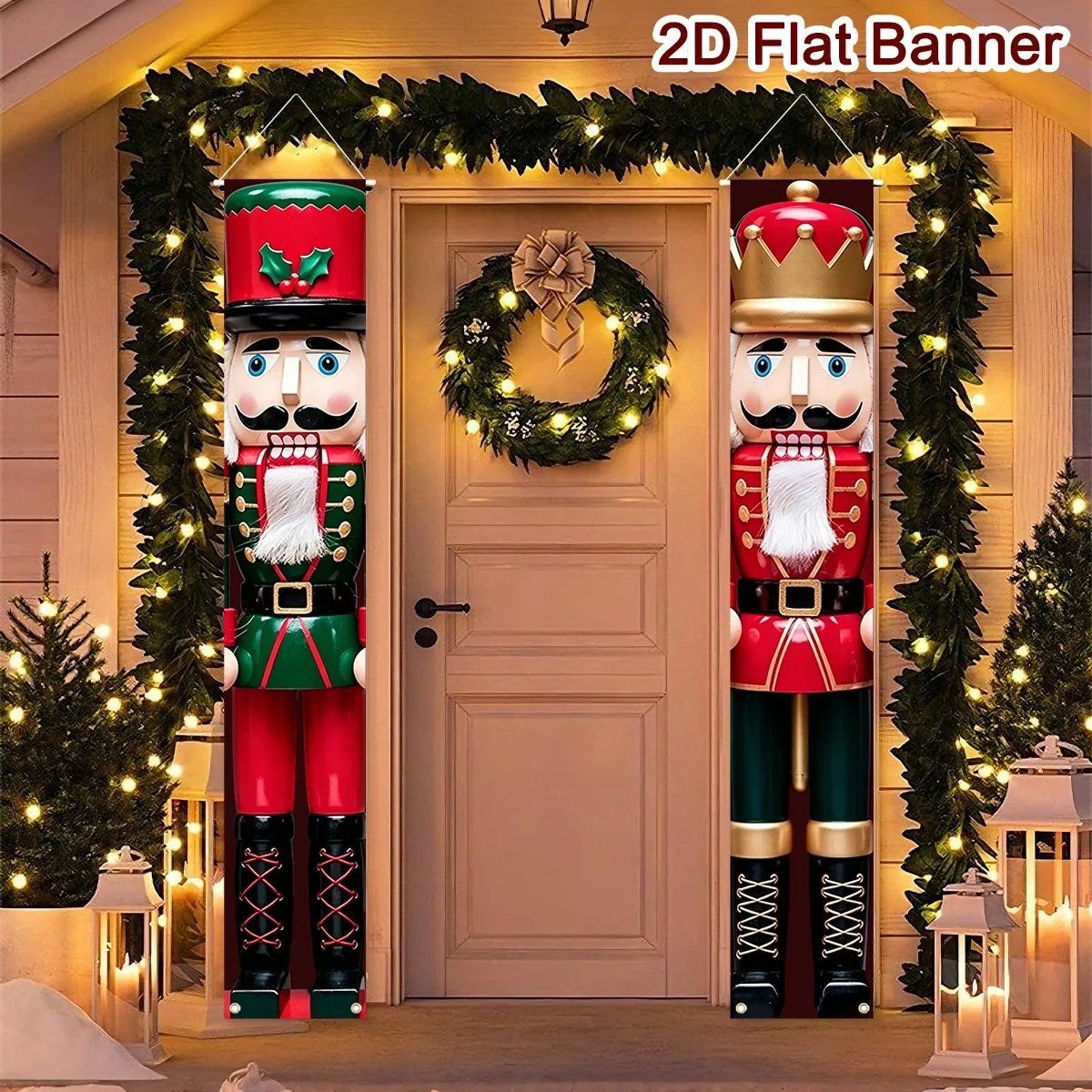 Set di Striscioni Natalizi per - Nutcracker Figurine recensione e prezzo