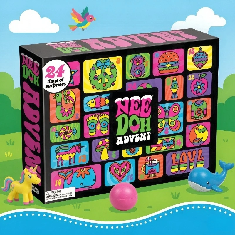 Calendario dell'Avvento NeeDoh - Advent Calendar Gift recensione e prezzo
