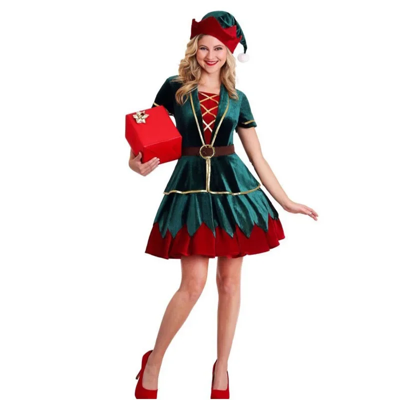 Costume da Babbo Natale di Nat - Elf Costume Christmas recensione e prezzo