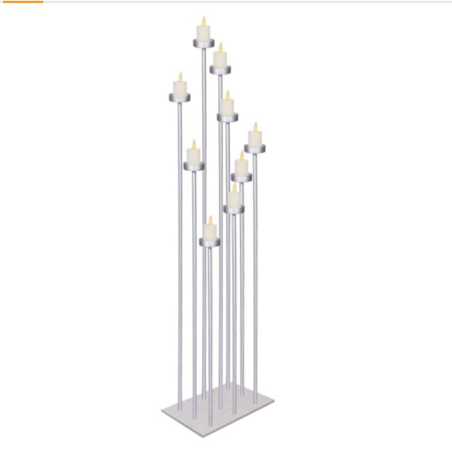 9 candelabri da pavimento, por - Holiday Candle Set recensione e prezzo
