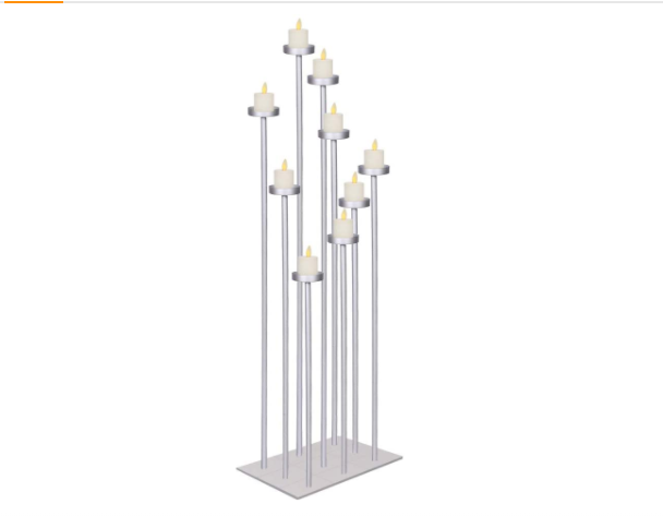 9 candelabri da pavimento, por - Holiday Candle Set recensione e prezzo