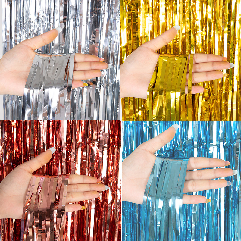 Tende a Frange in Lamina Metal - Tinsel Garland Decoration recensione e prezzo