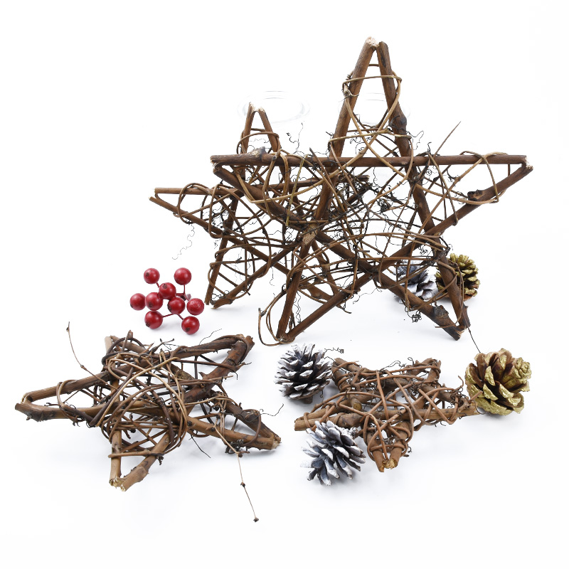 10/15/20cm fiori artificiali p - Christmas Wreath Fake recensione e prezzo