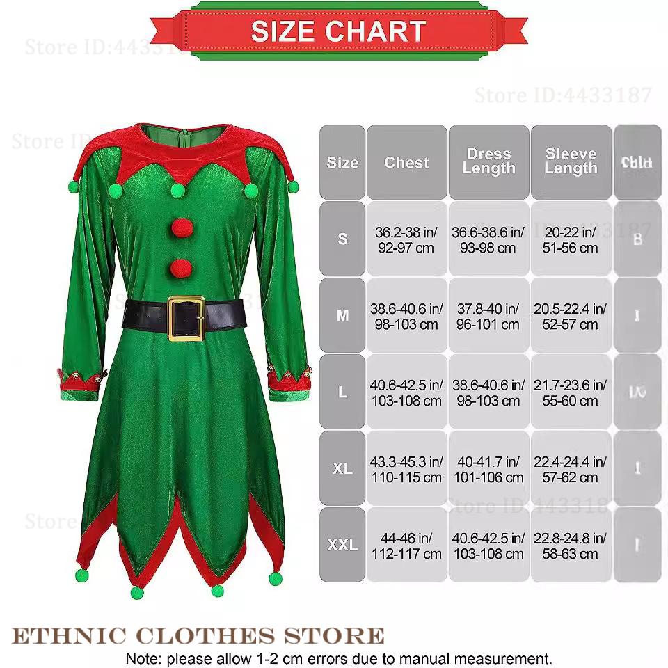 Costume cosplay da elfo verde  - Elf Costume Christmas recensione e prezzo