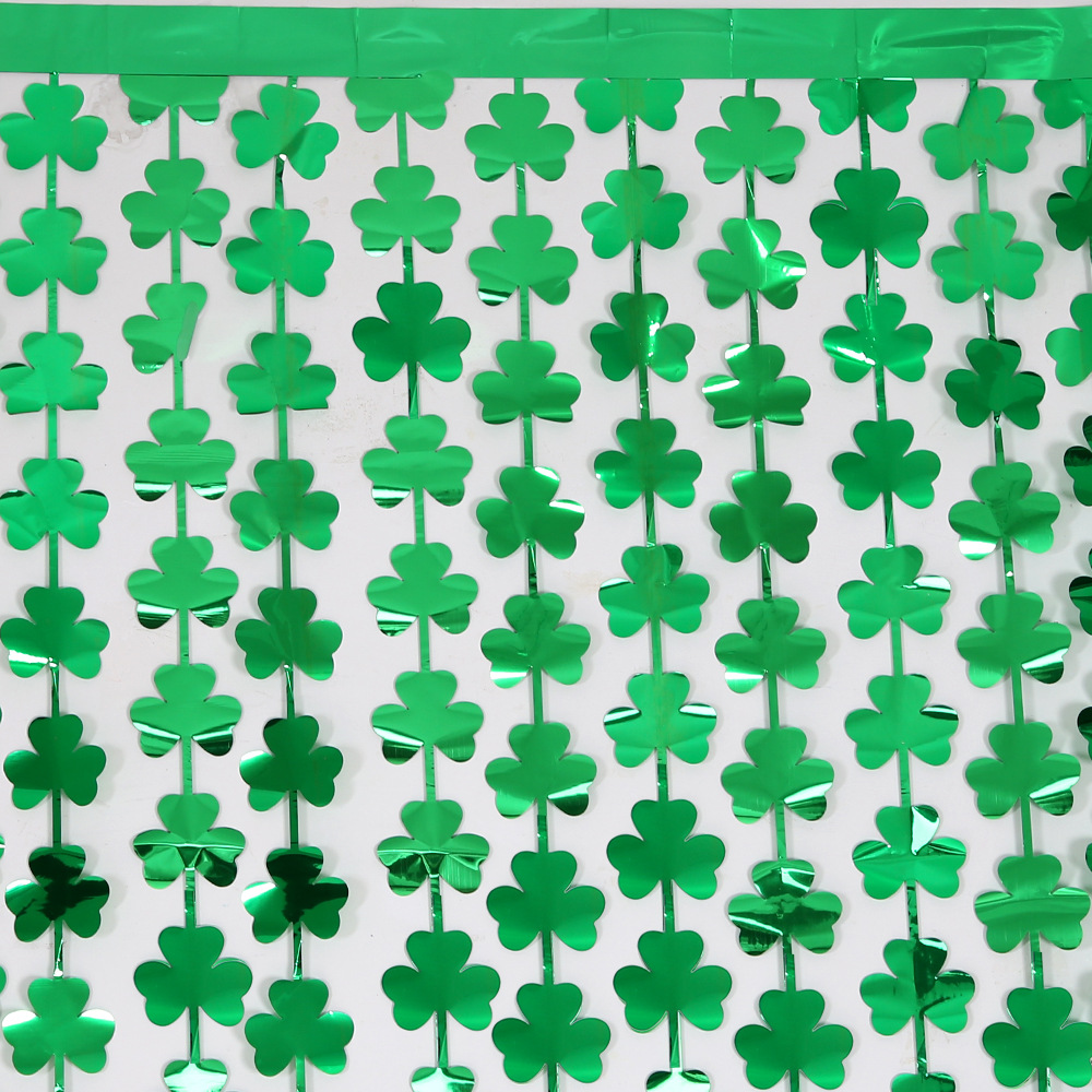 1*2M New Clover Tinsel Curtain - Tinsel Garland Decoration recensione e prezzo