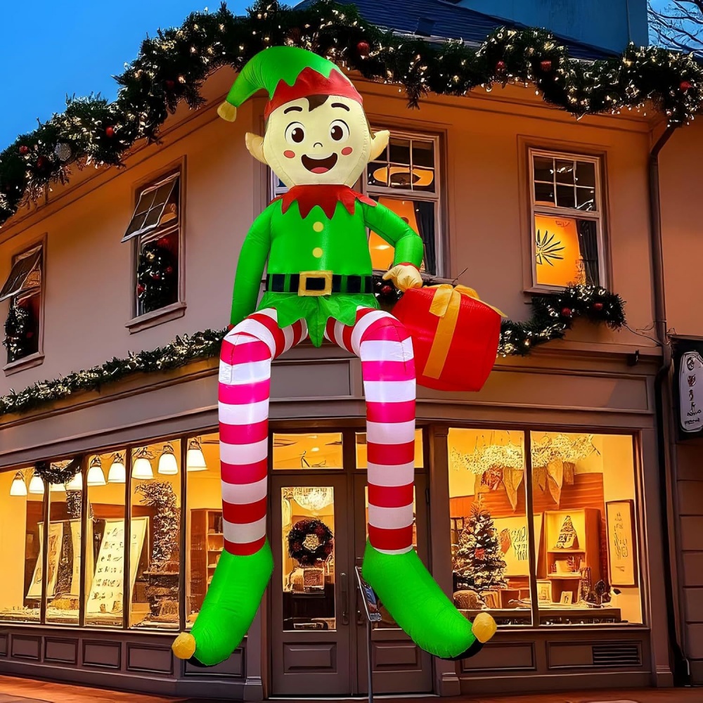 Gonfiabili natalizi da 8 piedi - Christmas Lights Outdoor recensione e prezzo