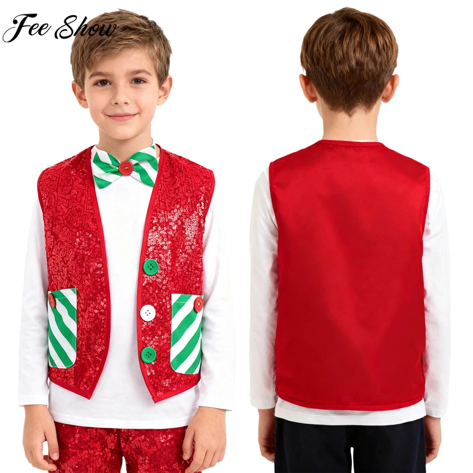 Ragazzi Ragazze Festa di Natal - Elf Costume Christmas recensione e prezzo