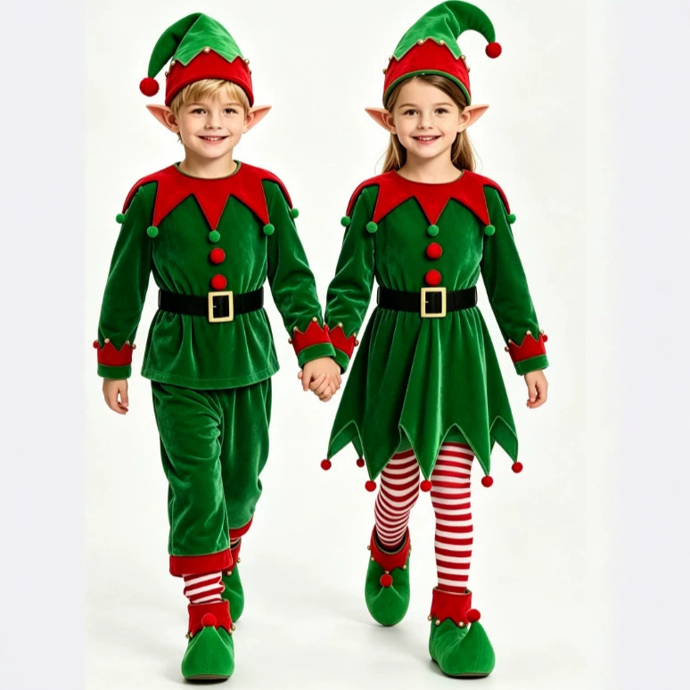 Costumi di Natale per Bambini  - Elf Costume Christmas recensione e prezzo