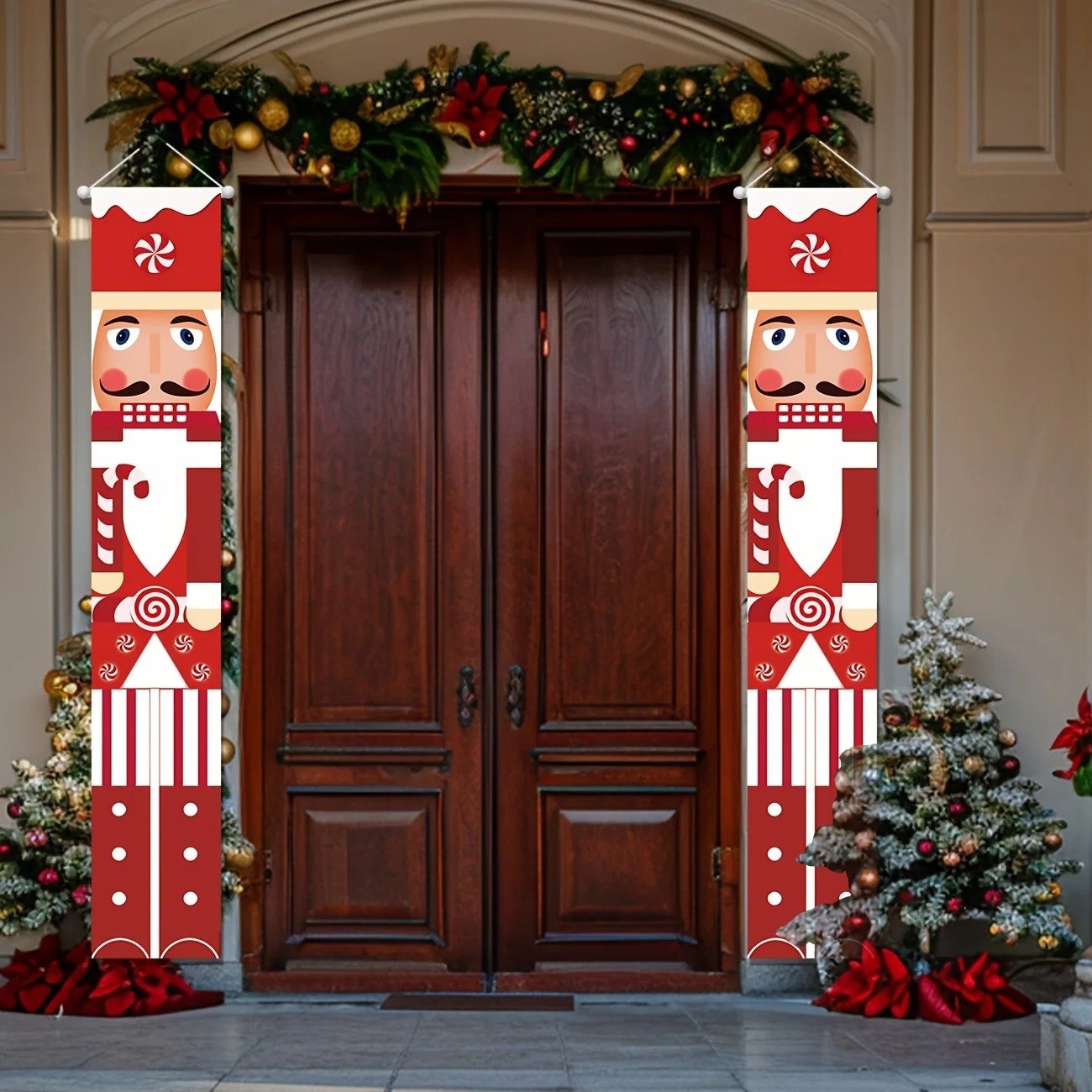 Set di Striscioni Natalizi con - Nutcracker Figurine recensione e prezzo