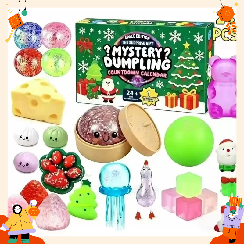 Calendario dell'Avvento Squish - Advent Calendar Gift recensione e prezzo