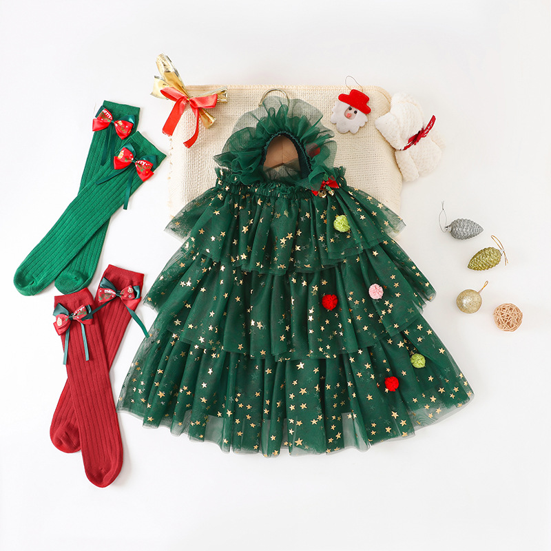 Costume natalizio per ragazze, - Elf Costume Christmas recensione e prezzo